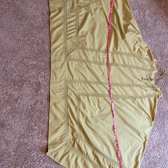 Free People Green, Spaghetti Strap, Maxi, Cotton Dress - Picture 7 of 16